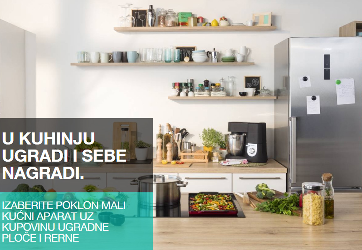 AKCIJA: U kuhinju ugradi i sebe nagradi!