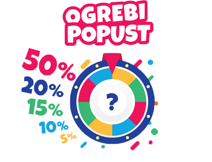 Ogrebi svoj popust.