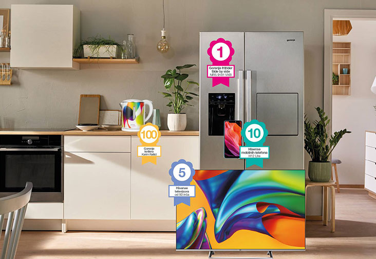 Srećan vam novi frižider !