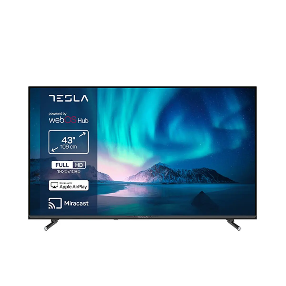 Televizor Tesla 43E645BFW Smart, LED, Full HD, 43"(109cm), DVB-T/T2/C/S/S2