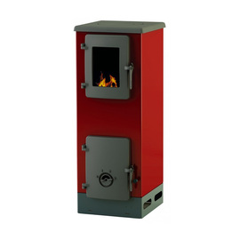 Peć na čvrsto gorivo Alfa Plam Vulkan S, crveni