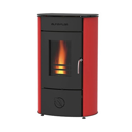 Peć na čvrsto gorivo Alfa Plam Gala crvena