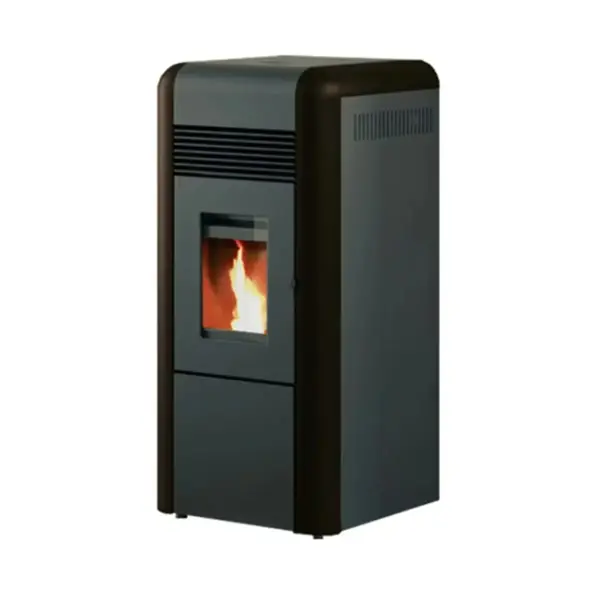 Peć na pelet za etažno grejanje Alfa Plam Dino 24kW, crna