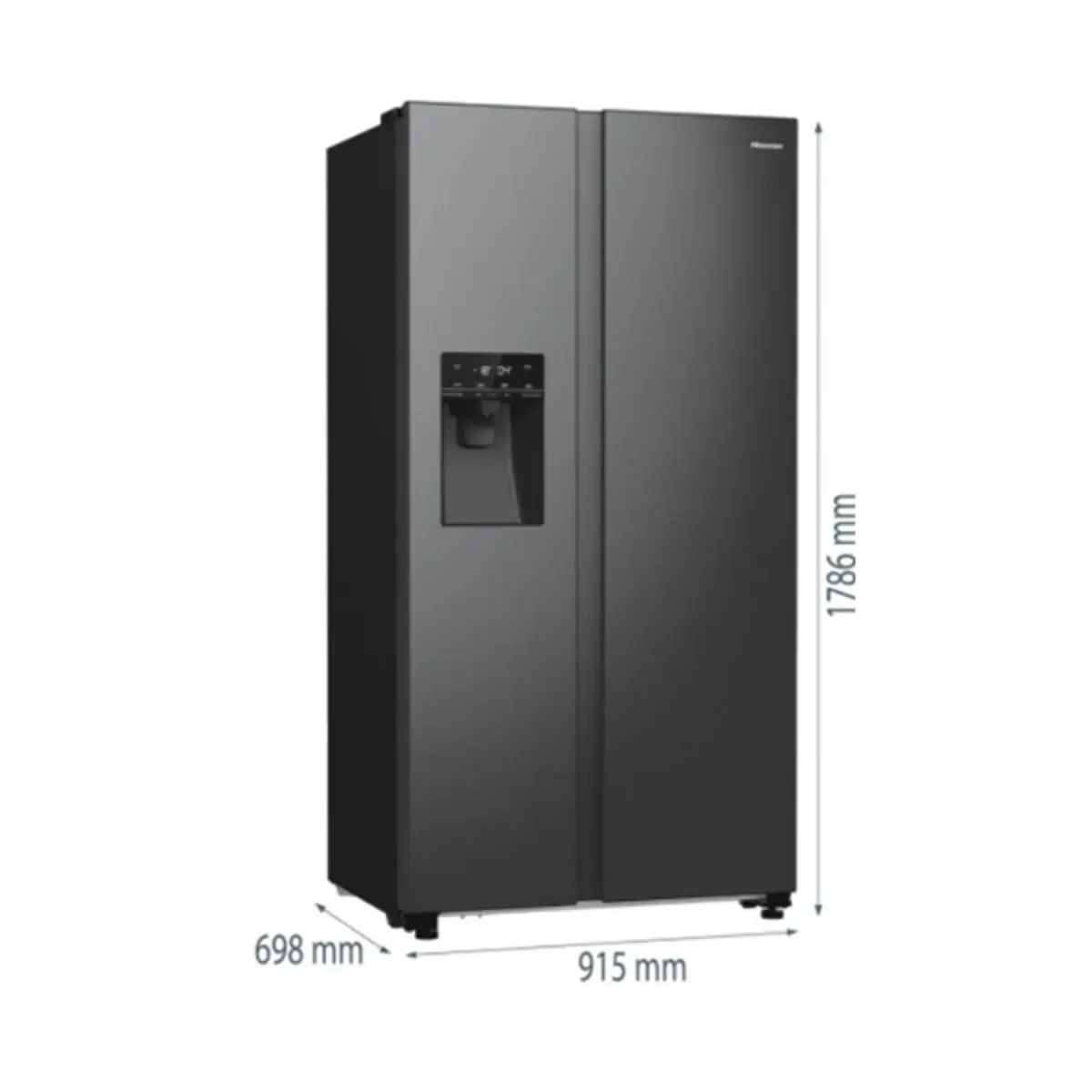 Side by Side frižider Hisense RS5P535NTFE