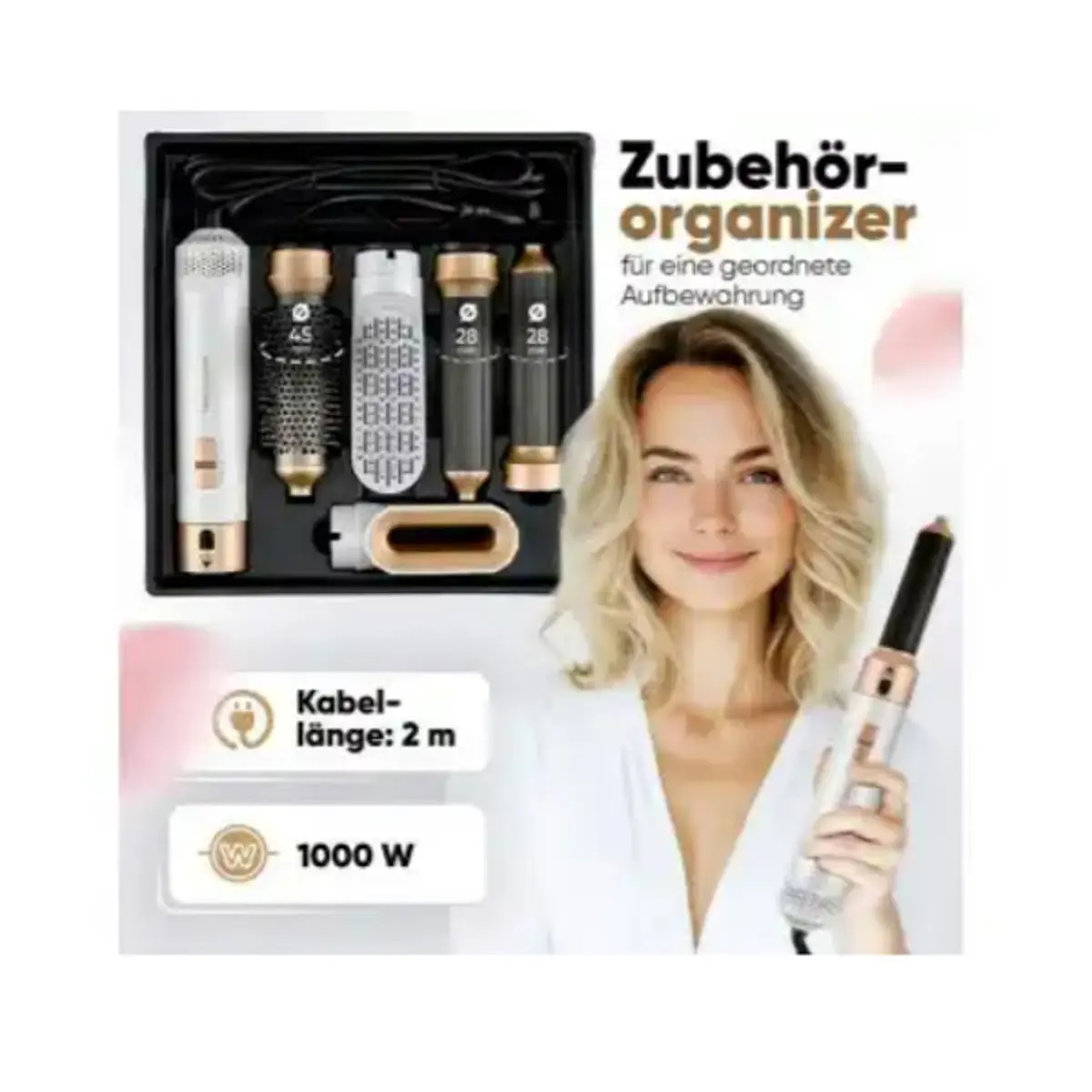 Stajler ProfiCare PC-HAS 3132 beli/roze