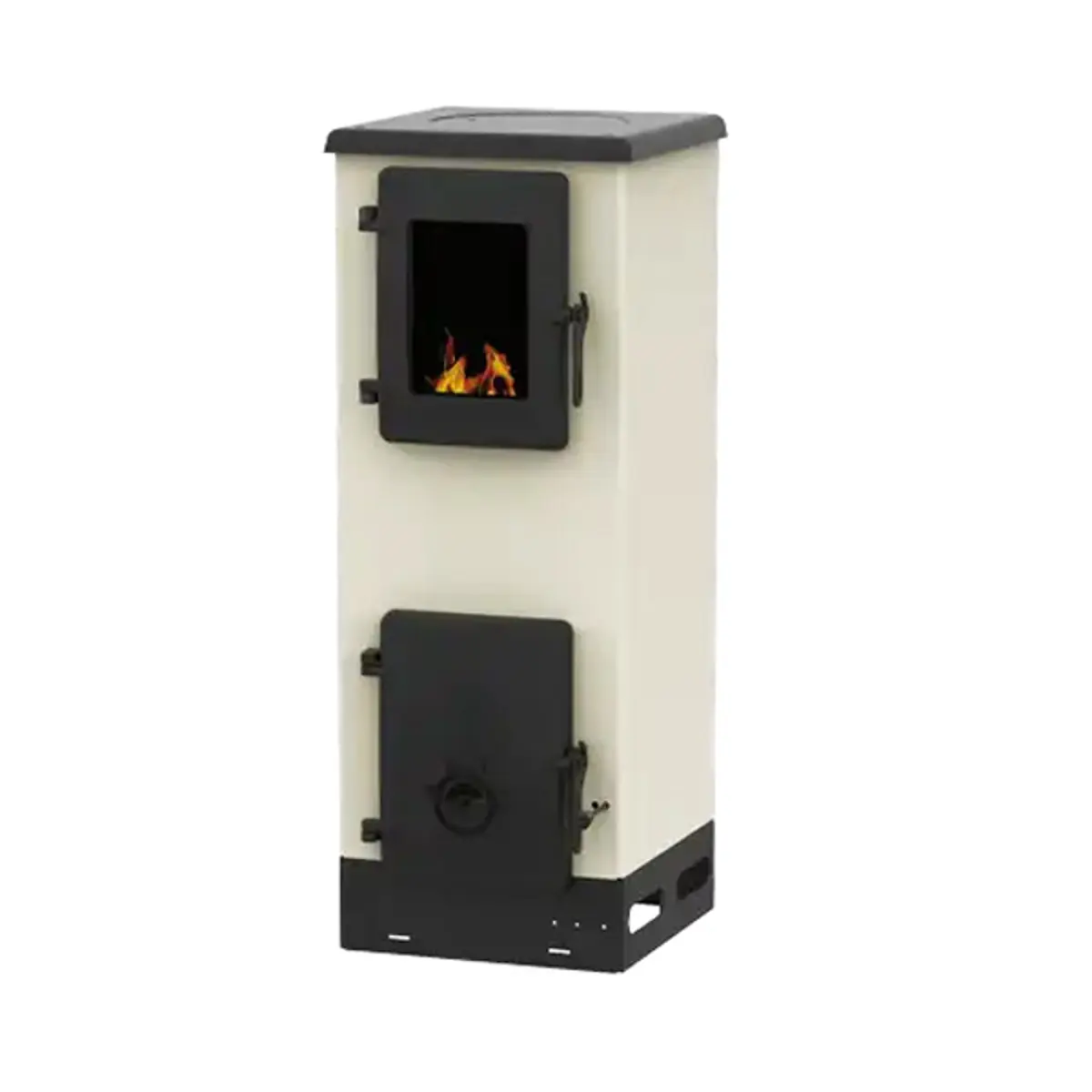 Peć na čvrsto gorivo Alfa Plam Vulkan S, ECO, krem