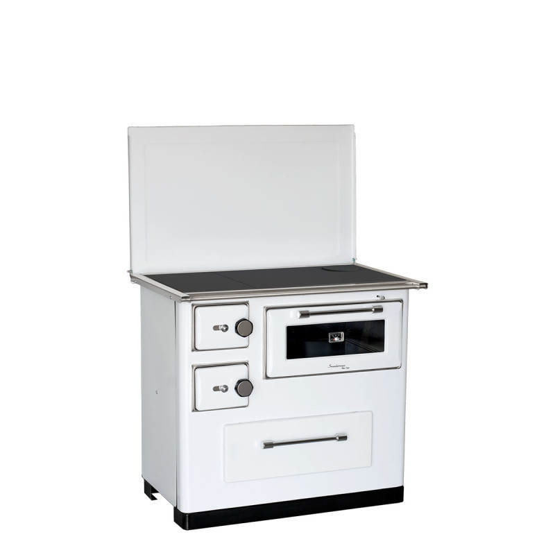 Šporet na čvrsto gorivo MBS 10 RS L DP new line,beli,desni