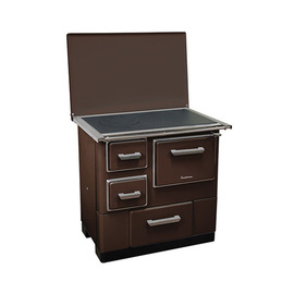 Šporet na čvrsto gorivo MBS 3E DP ECO, braon, desni