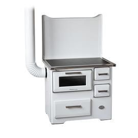 Šporet na čvrsto gorivo MBS SD 7 RS, beli, levi